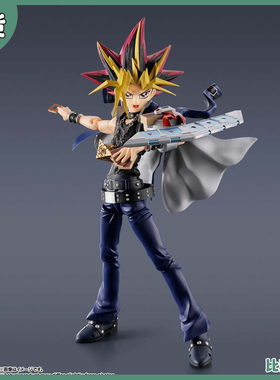 现货 万代 SHF 游戏王 暗游戏 武藤游戏 王样 可动手办