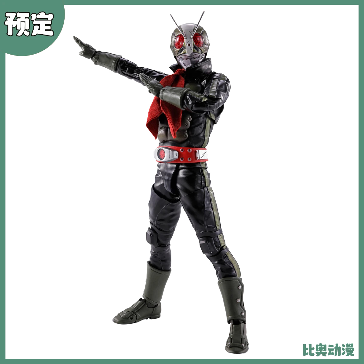 预定金 万代 SHF 真骨雕 假面骑士2号 一文字隼人 THE NEXT