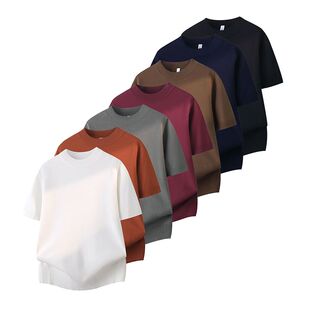 2026新款针织短袖男韩版高端半截袖男款毛衣秋冬新款修身半高领