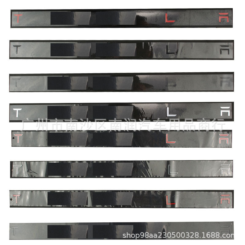 适用于TESLA特斯拉MODEL 3 S X 车标贴标后尾标SPACEX标志90D车贴