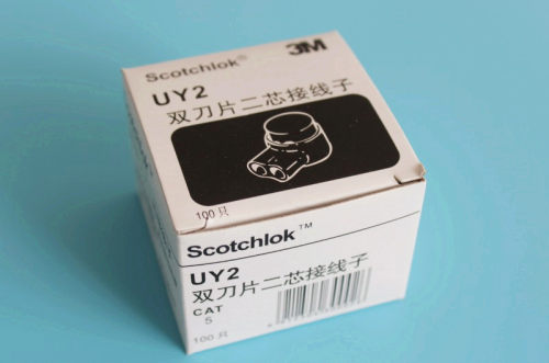 3M接线子 UY2接线子 K2双刀接线端子 网线\电话线 二芯接线油子
