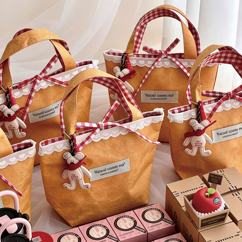 伴手礼女伴娘结婚手提包袋子婚礼送姐妹团高档实用礼物礼盒空盒子