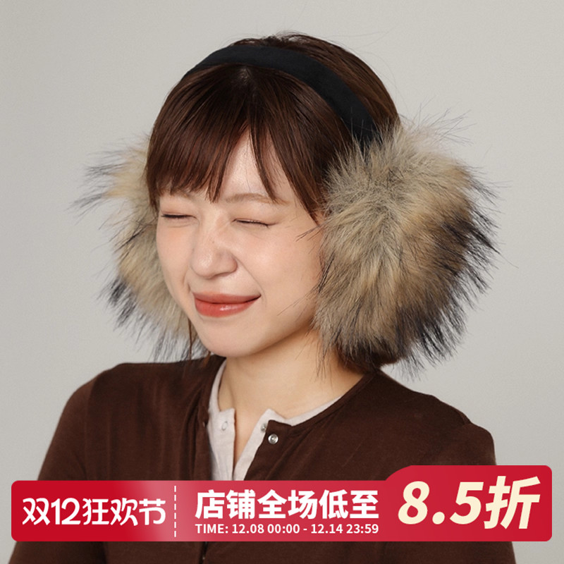 CHASELUCK长乐冬季雪景毛绒耳罩