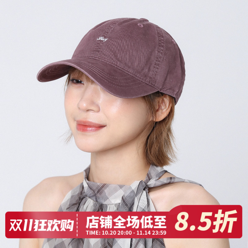 美式字母刺绣棒球帽女新款鸭舌帽