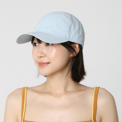 蓝色户外速干薄款棒球帽女鸭舌帽