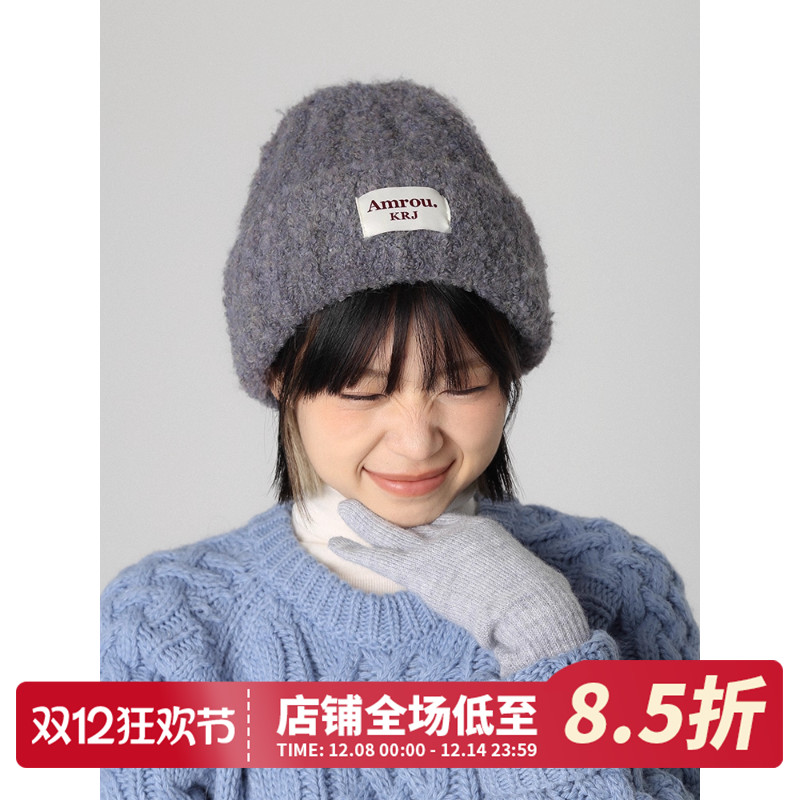 CHASELUCK保暖加厚毛绒针织帽女