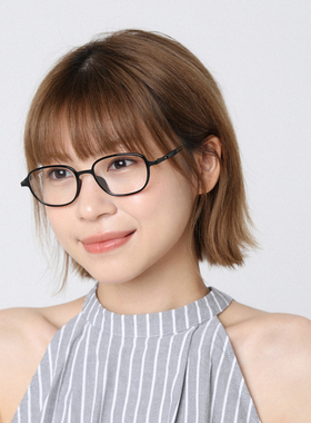 高级感素颜黑框太阳镜女款眼镜