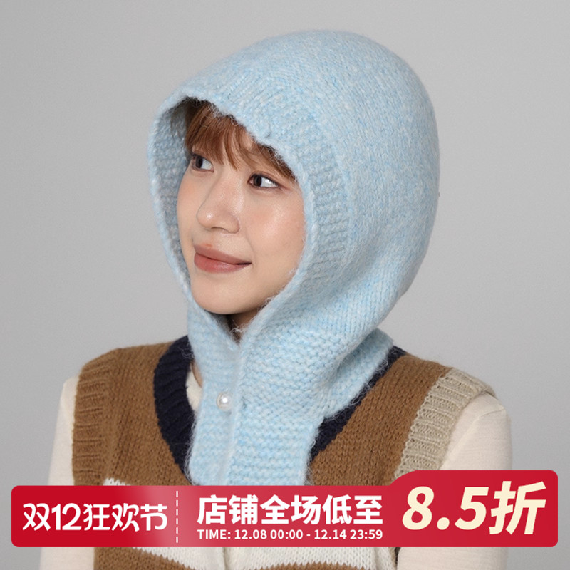 CHASELUCK长乐针织巴拉克拉法帽