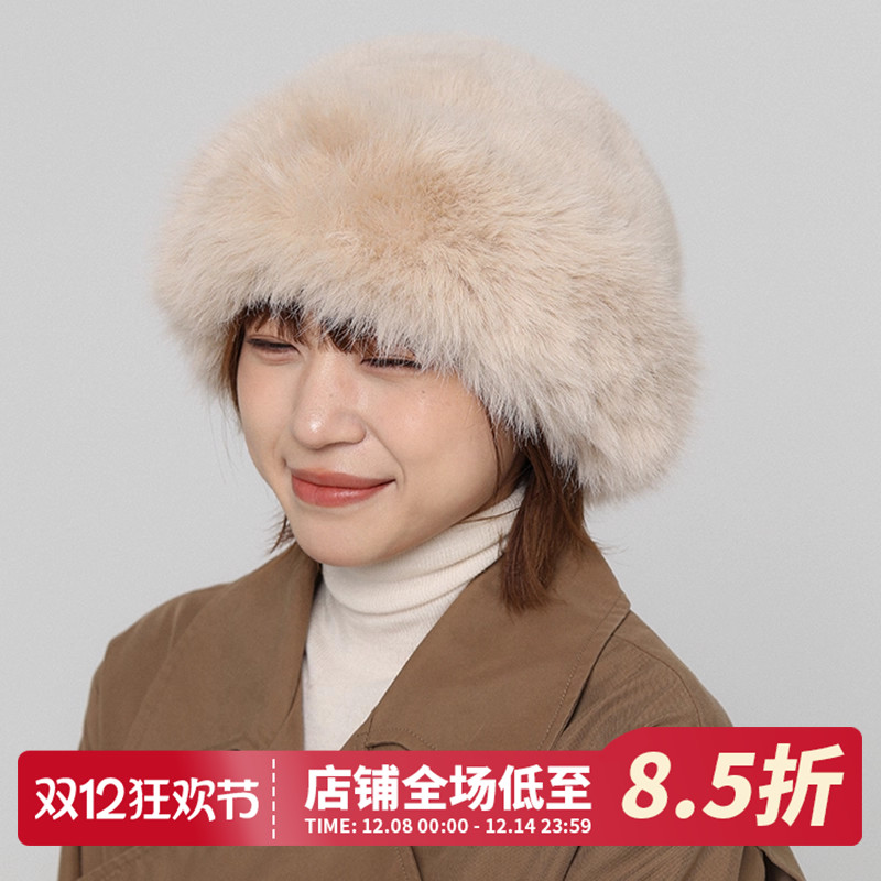 CHASELUCK长乐毛绒蒙古雷锋帽子