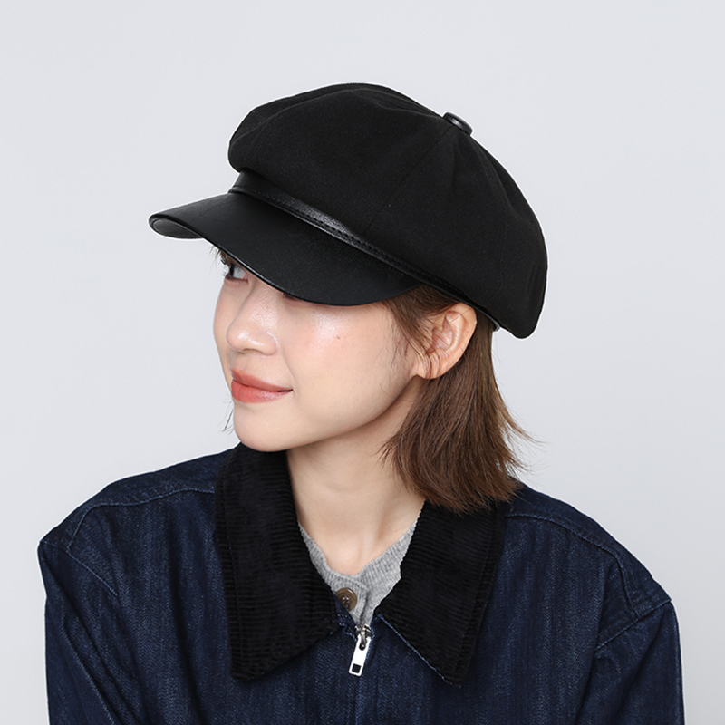 CHASELUCK长乐绒面鸭舌贝雷帽