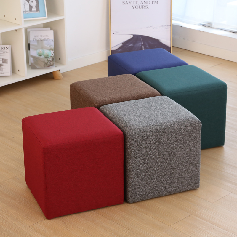 矮凳换鞋凳方凳子小凳正方形皮