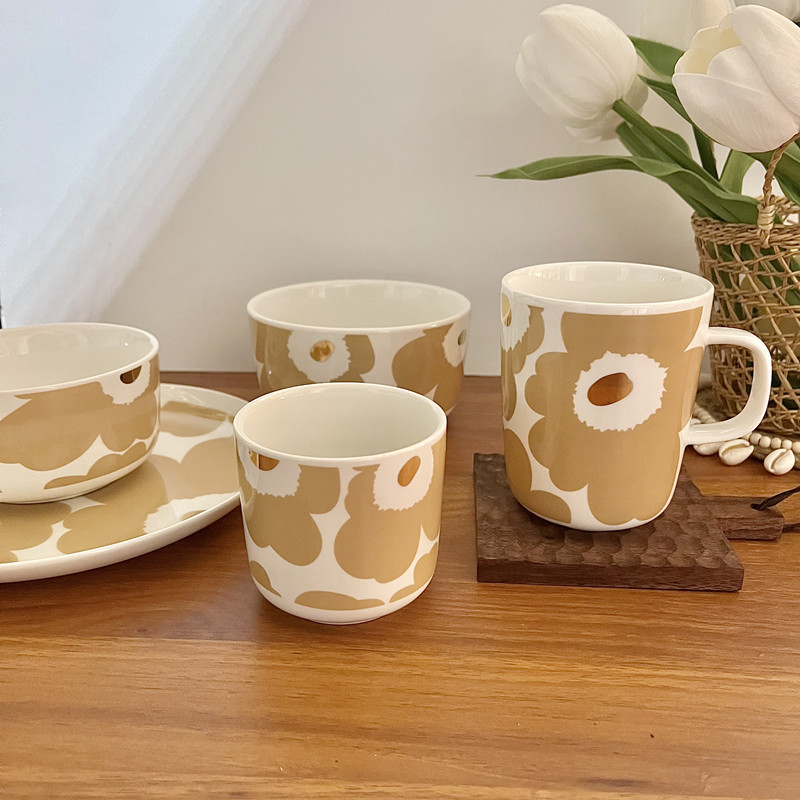 陶瓷早餐盘西餐盘咖啡杯子