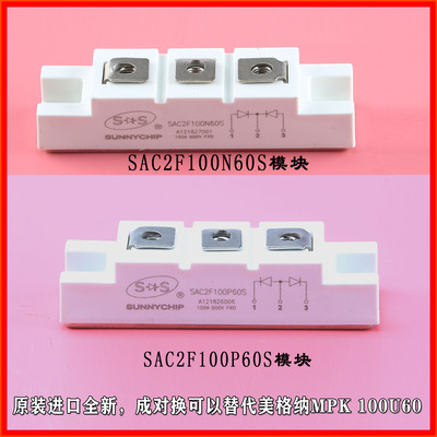 SAC2F100P60S SAC2F100N60S 等离子切割机专用二次整流模块 对管
