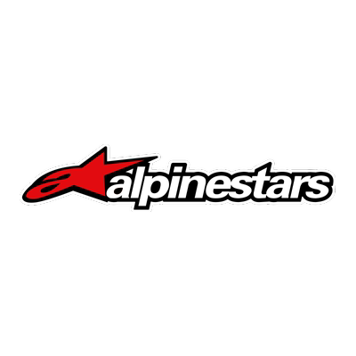 A星Alpinestars个性创意摩托车改装汽车贴纸头盔防水反光划痕贴花