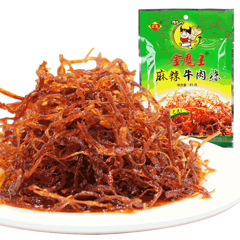 金魔王灯影牛肉丝小时候的味道