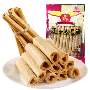 四川达州土特产梁太公手工开江豆笋纯400g干货隆昌豆筋棍棒杆腐竹