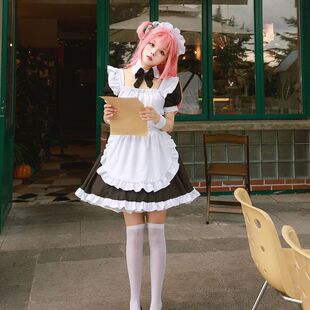 孤独摇滚后藤一里女仆装女佣装咖啡厅工服cos服cosplay服一件代发