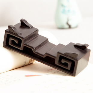 红木工艺品木雕奇石玉石印章小底座实木书卷茶壶底座紫光檀托