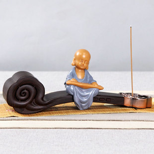 祥云音乐线香炉香插香座香道音乐线香炉檀香炉香薰炉古典音乐机