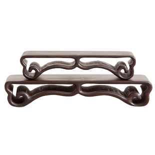 红木工艺品摆件书卷底座实木质奇石头小花瓶底座印章佛像木托架