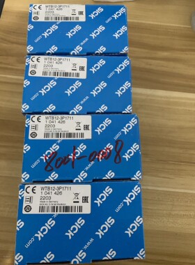 SICK传感器WTB12-3P1711 货号1041426拍前请询价