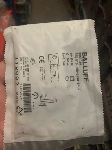 巴鲁夫BHS0049耐高压接近开关BES 516-300-S298-S4-D 拍前请询价