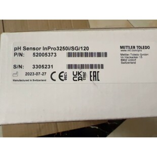 52005373原装 拍前请询价 SG120 梅特勒托利多PH电极Inpro3250i