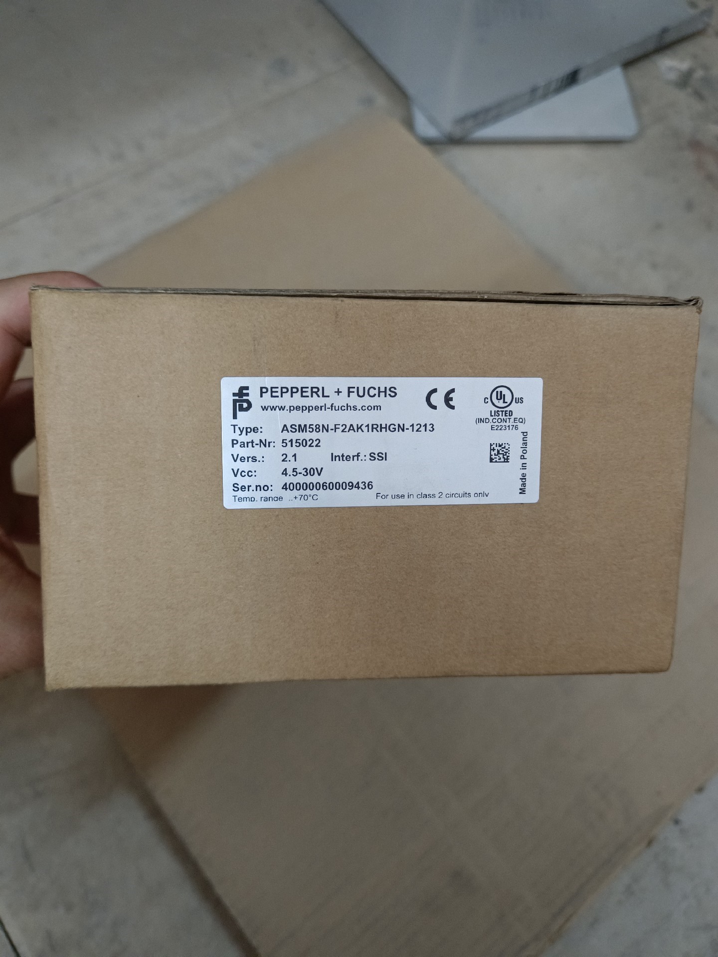 倍加福编码器ASM58N-F2AK1RHGN-1213全新原装拍前请询价