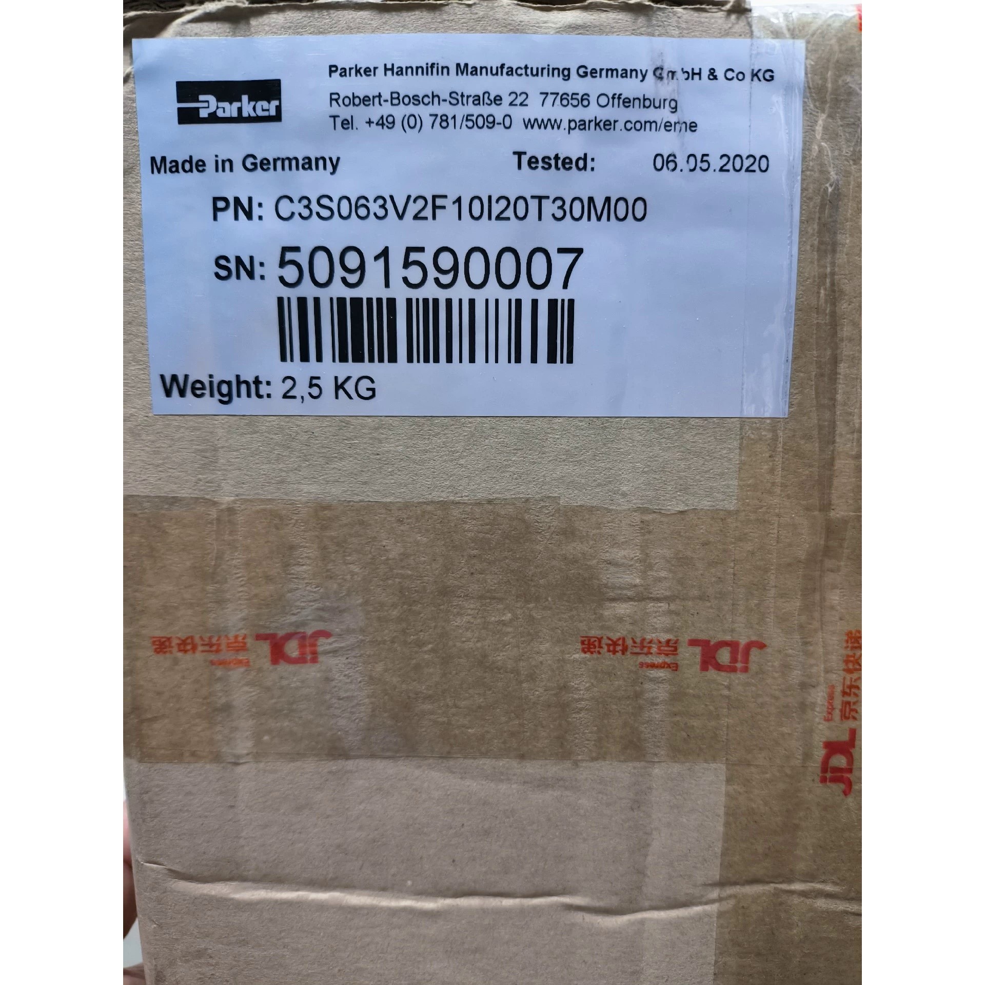 Parker派克驱动器C3S063V2F10I20T30M0全新原装拍前请询价