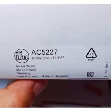 全新原装易福门AC5227模块全新原装拍前请询价