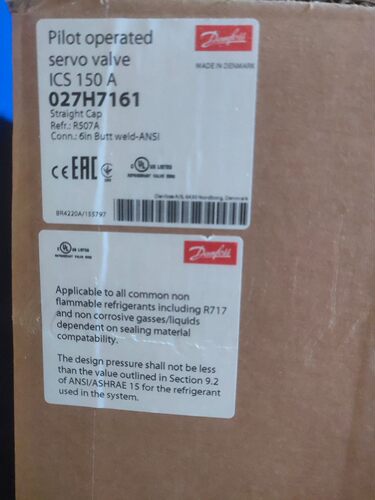 danfos丹佛斯伺服主阀ICS 150A 027H7161全新原装拍前请询价