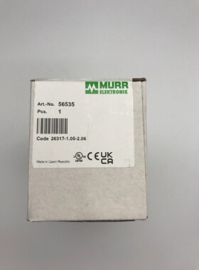 56535 MURR德国穆尔CUBE67总线插板56531全新原装拍前请询