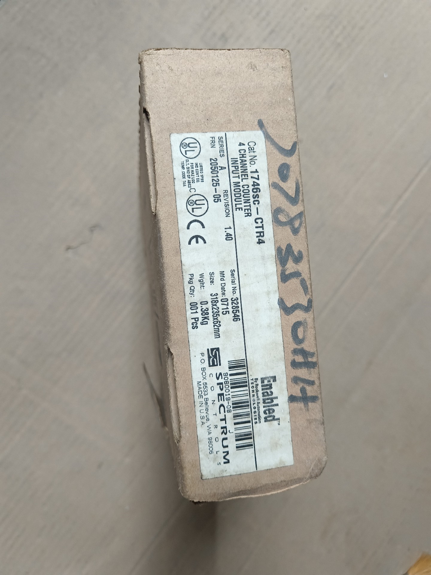 AB模块1746sc-CTR4全新原装拍前请询价