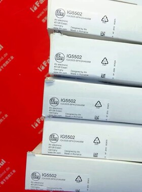 IFM IG5502 易福门全新电感式接近开关 IGA300全新原装拍前请询价