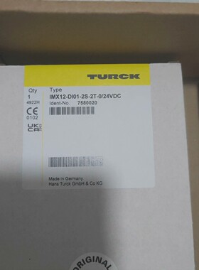 IMX12-DI01-2S-2T-0/24VDC TURCK全新原装拍前请询价