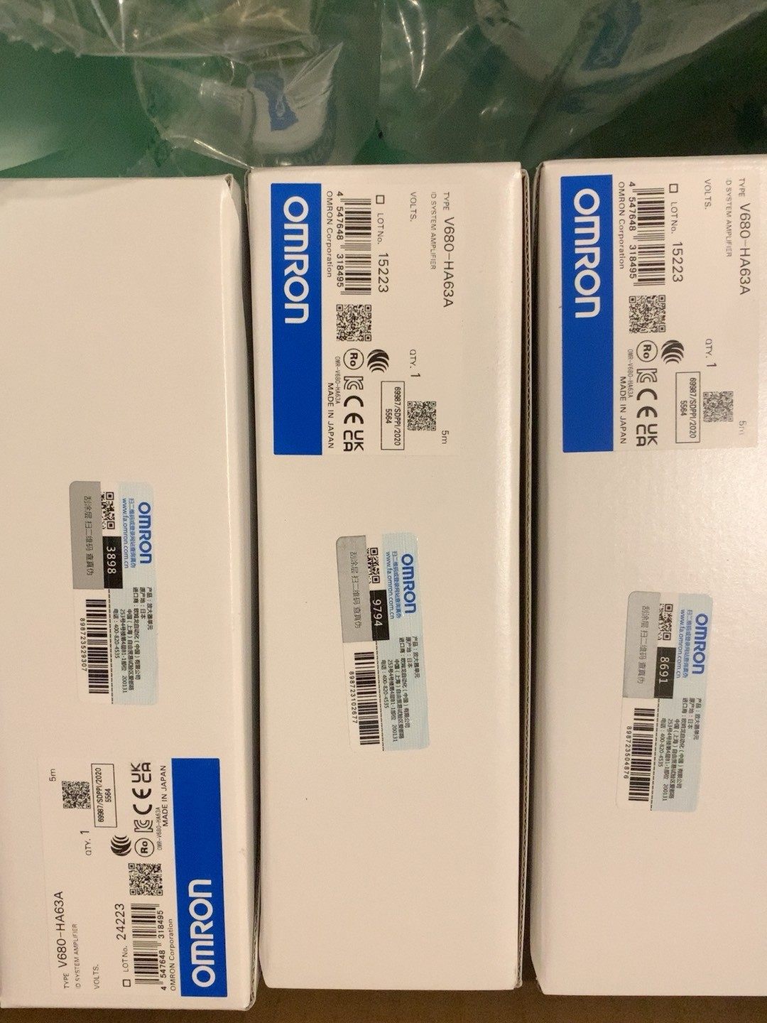 欧姆龙原装全新放大器V680-HA63A 5M全新原装拍前请询价