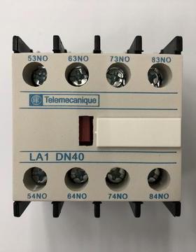 原装LA1-DN40C施耐德4常开辅助触头 LC1D38M7C LC1-D3210M7N