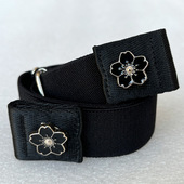 腰收紧神器牛仔裤 隐形腰带女2025新款 懒人皮带松紧弹力可调节裤 夏