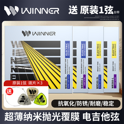 Winner赢家电吉他琴镀膜防锈