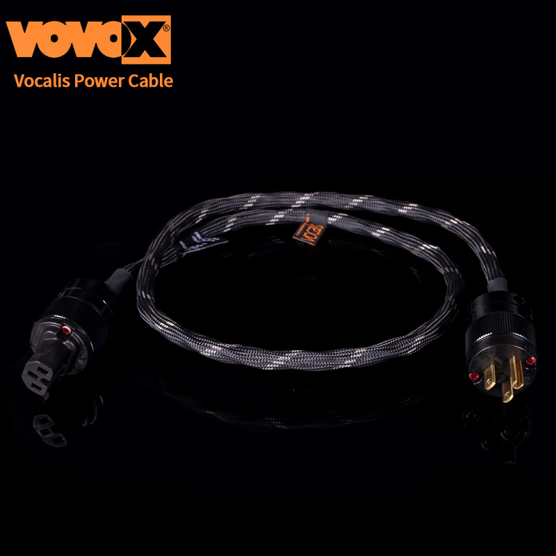 琦材 VOVOX Vocalis Power吉他电子管Hifi音箱电源连接线1.0米