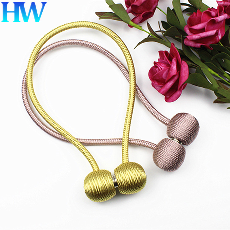 简约百搭磁铁窗帘扣/绑带捆窗帘圈窗帘环卧室扎窗帘的绑绳窗帘带