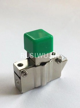 自助服务智能终端ATM机绿色按钮锁A1001拖板锁止机构DK637碰撞锁