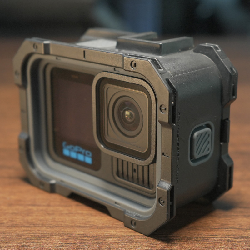 肥熊适用GoPro Hero9/10/11/12/13运动相机兔笼防摔套保护套边框