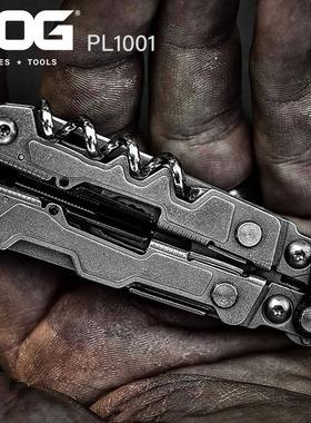 SOG索格PL1001迷你多功能组合工具钳户外小型便携钳子EDC求生装备