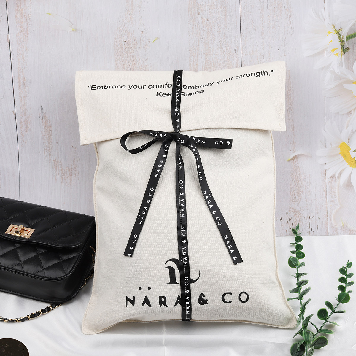 厂家直销帆布信封袋衣服鞋子包装袋包包礼品防尘袋可印logo