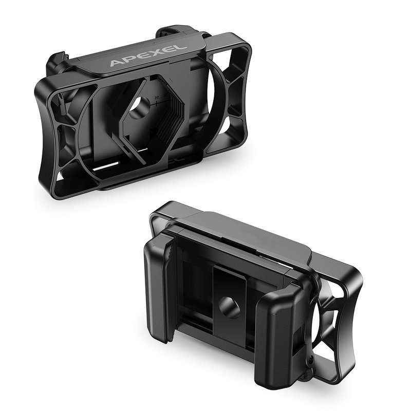 APEXEL手机夹显微镜连接器单筒