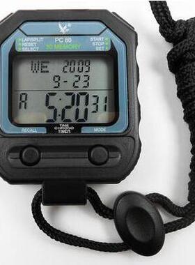 天福PC80 PC90秒表裁判游泳田径训练比赛电子计时器