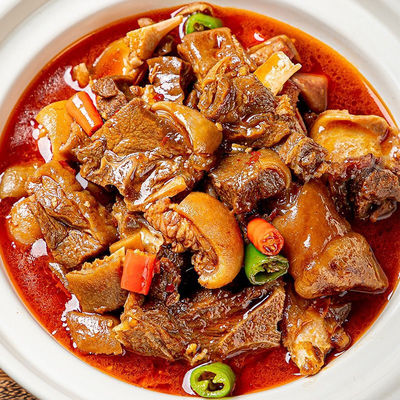 原汤羊肉熟食火锅预制菜加热即食羊排快餐下酒菜熟食方便菜下酒菜