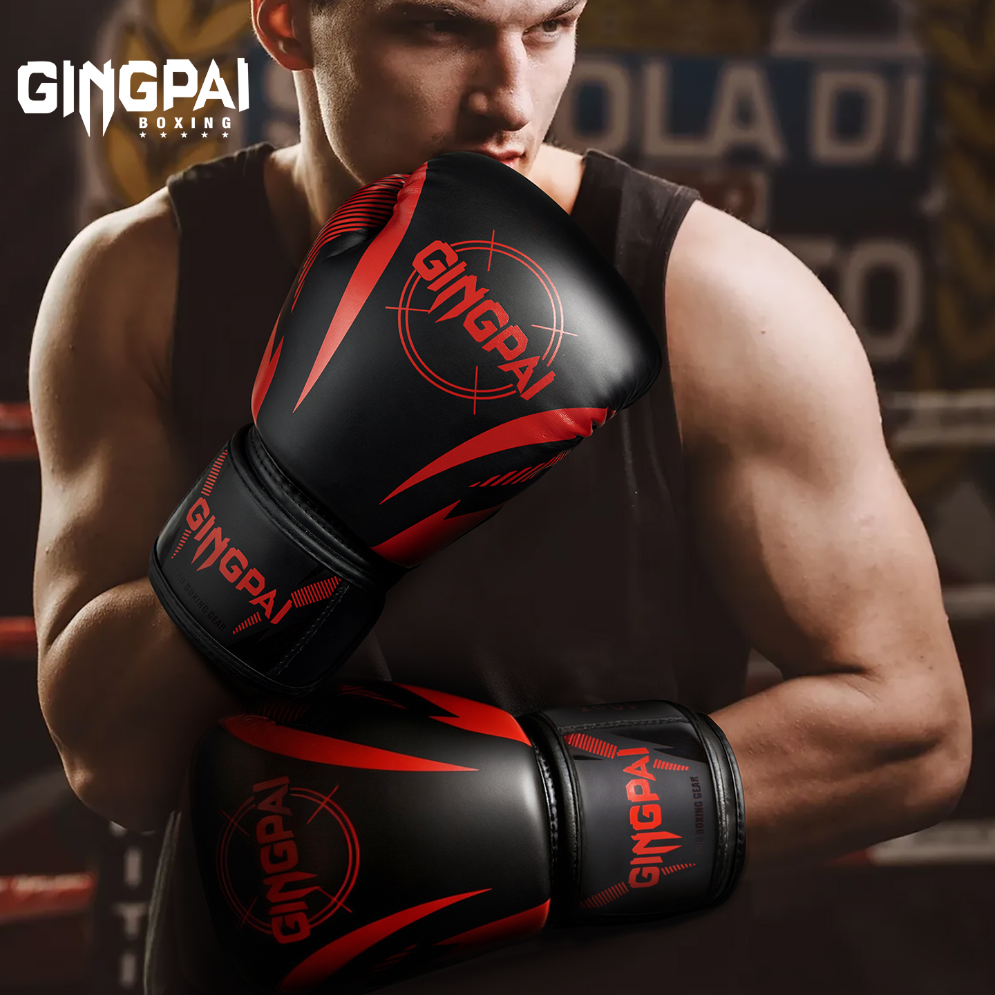 竞派拳击手套泰拳搏击-质保5年
