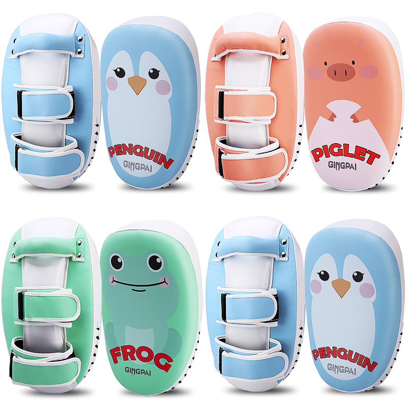 儿童跆拳道脚靶散打拳靶家用陪练拳击手靶脚把脚板腿靶子训练器材